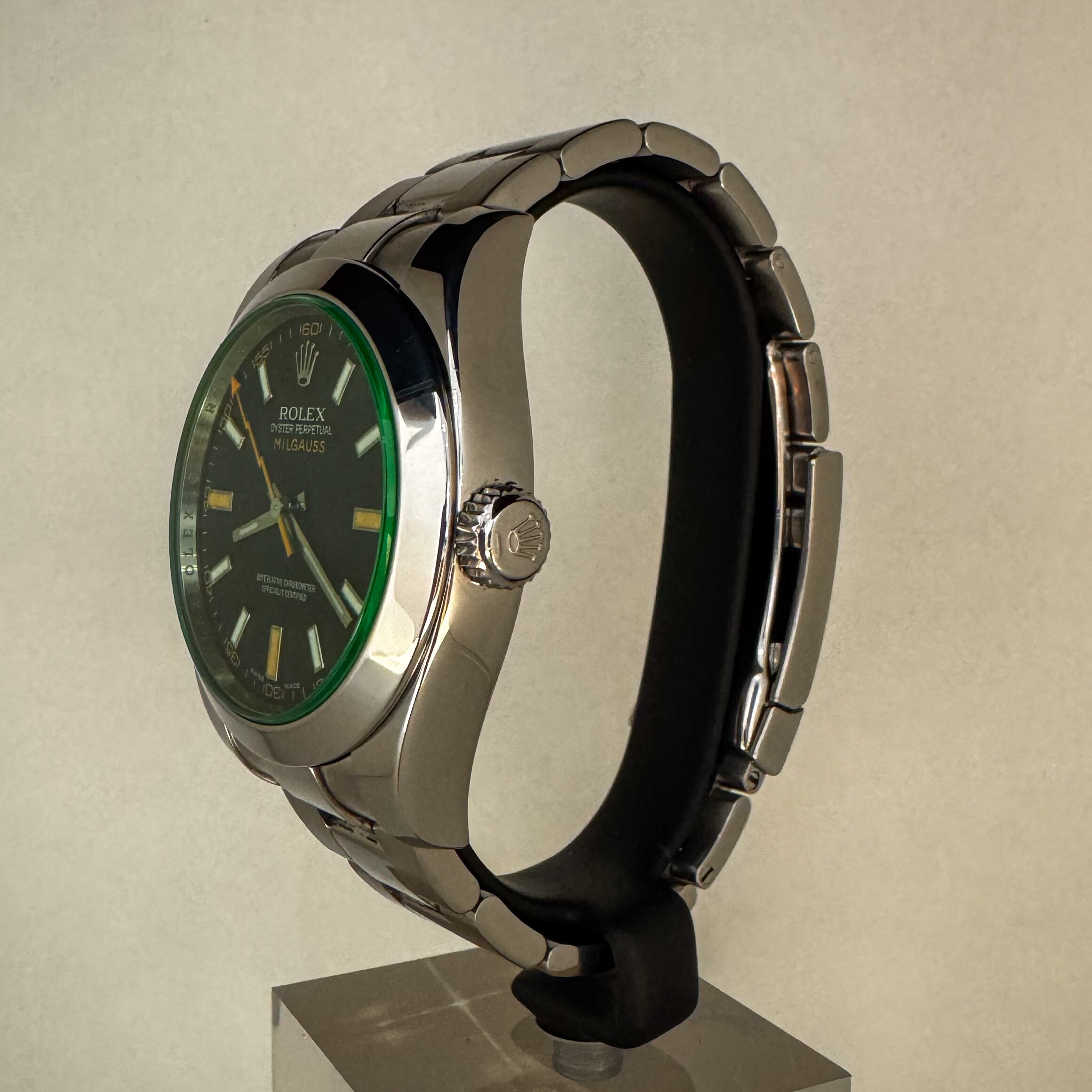 Montre Rolex Milgauss 116400GV. vue 3