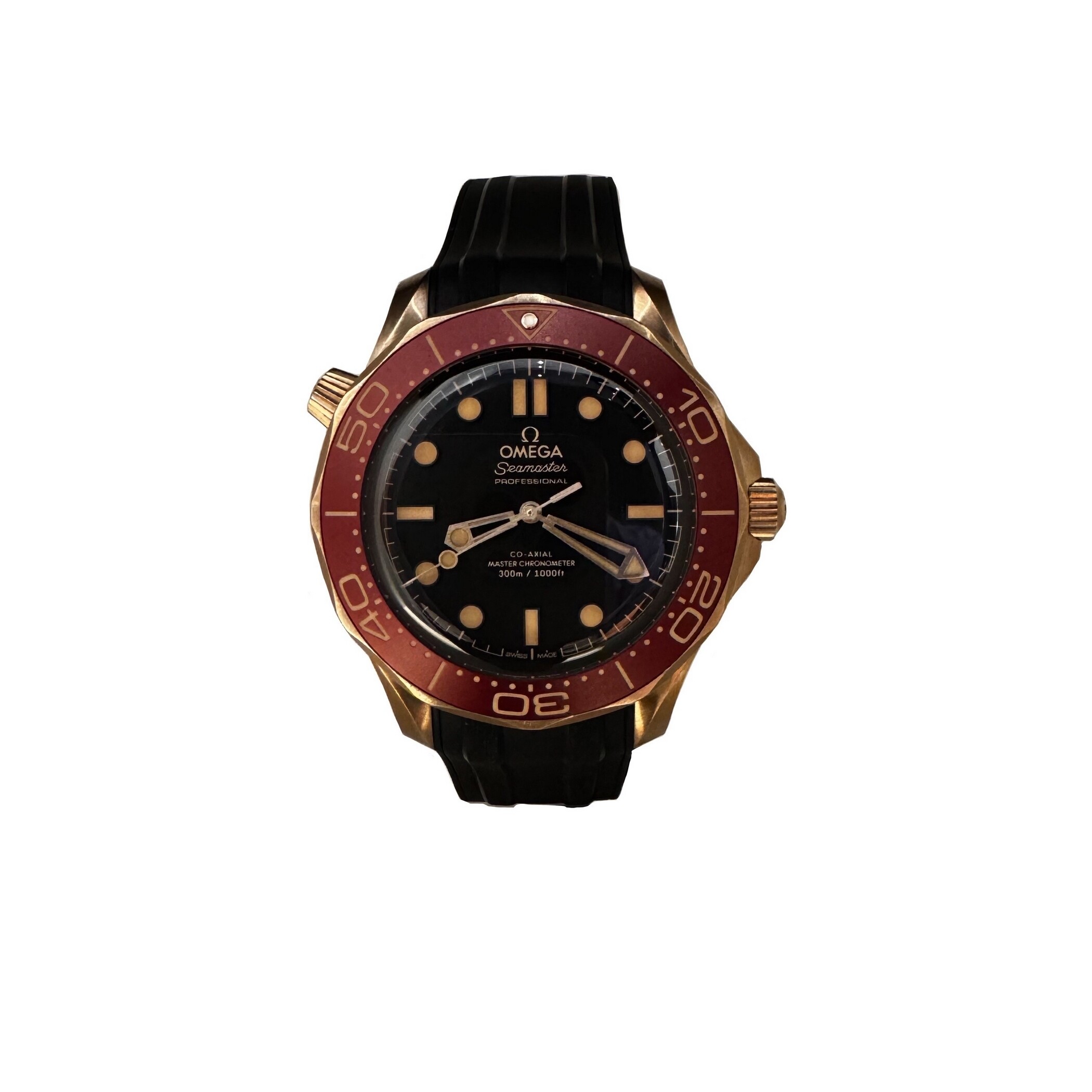 Montre Omega Seamaster Diver 300 Bronze Gold. vue 1