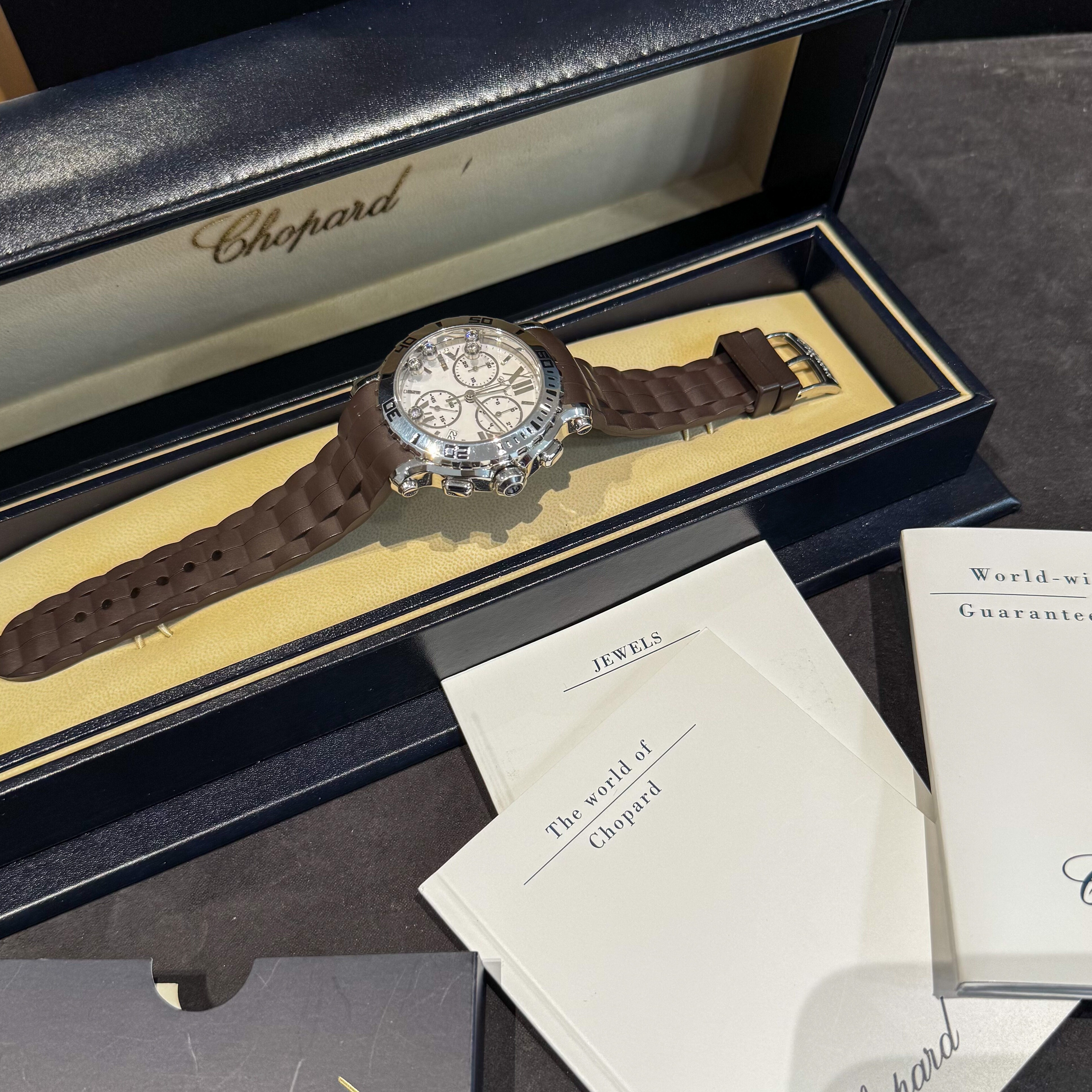 Montre Chopard Happy Sport Chronographe 8499. vue 8