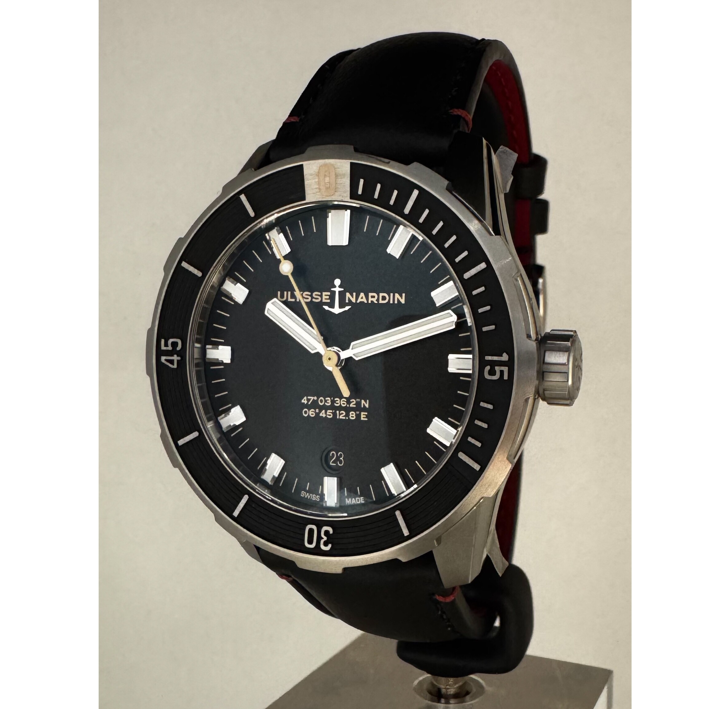 Montre Ulysse Nardin Diver Ltd Edition Qatar 2022. vue 9