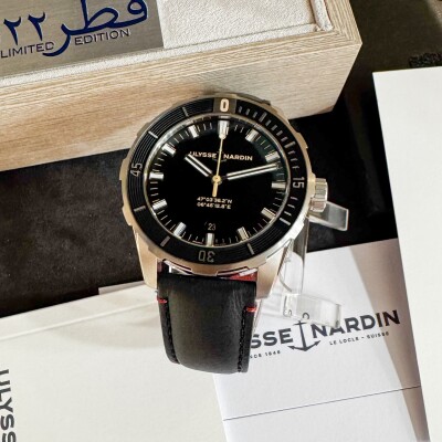 Montre Ulysse Nardin Diver Ltd Edition Qatar 2022.