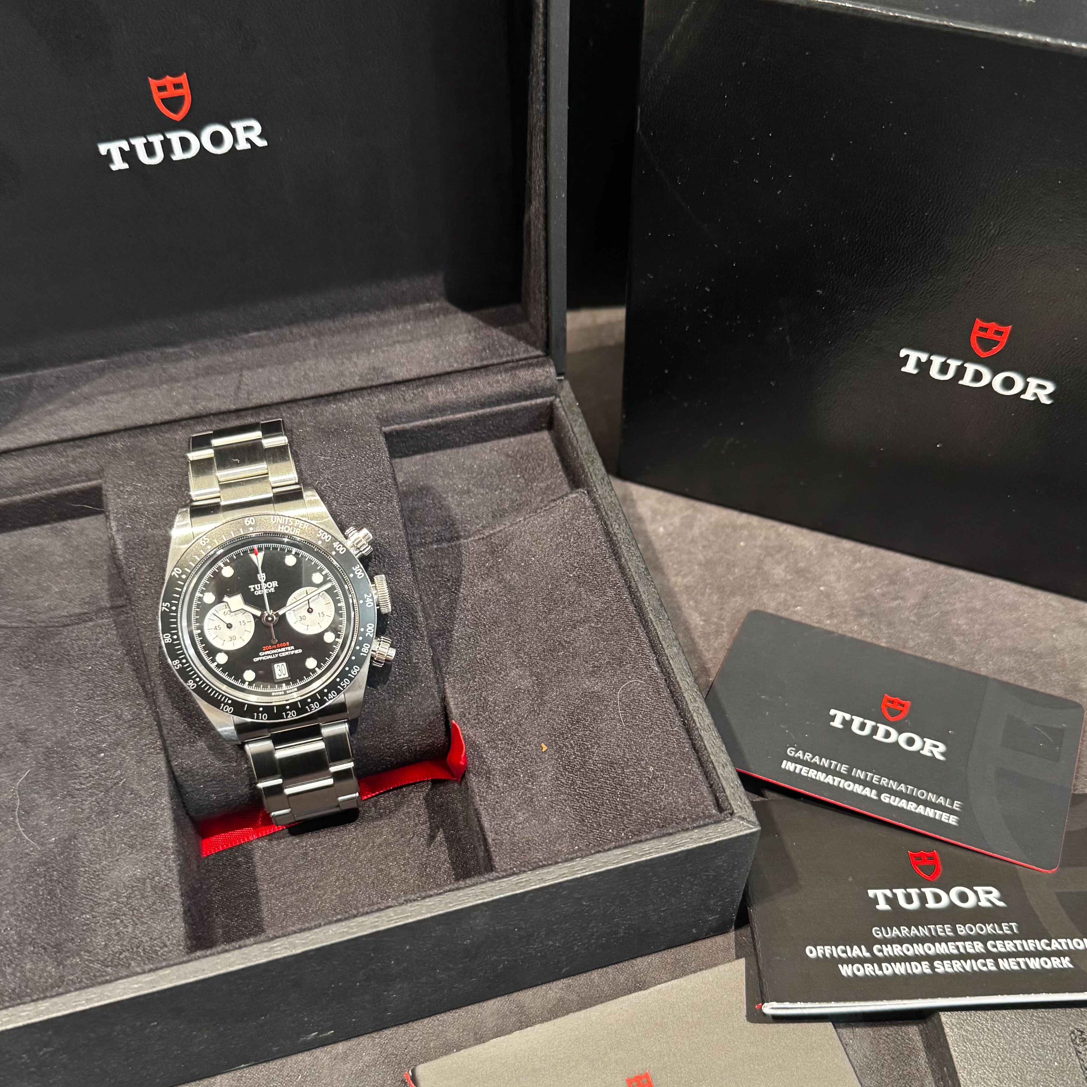 MONTRE Tudor Black Bay Chronographe 79360N. vue 9