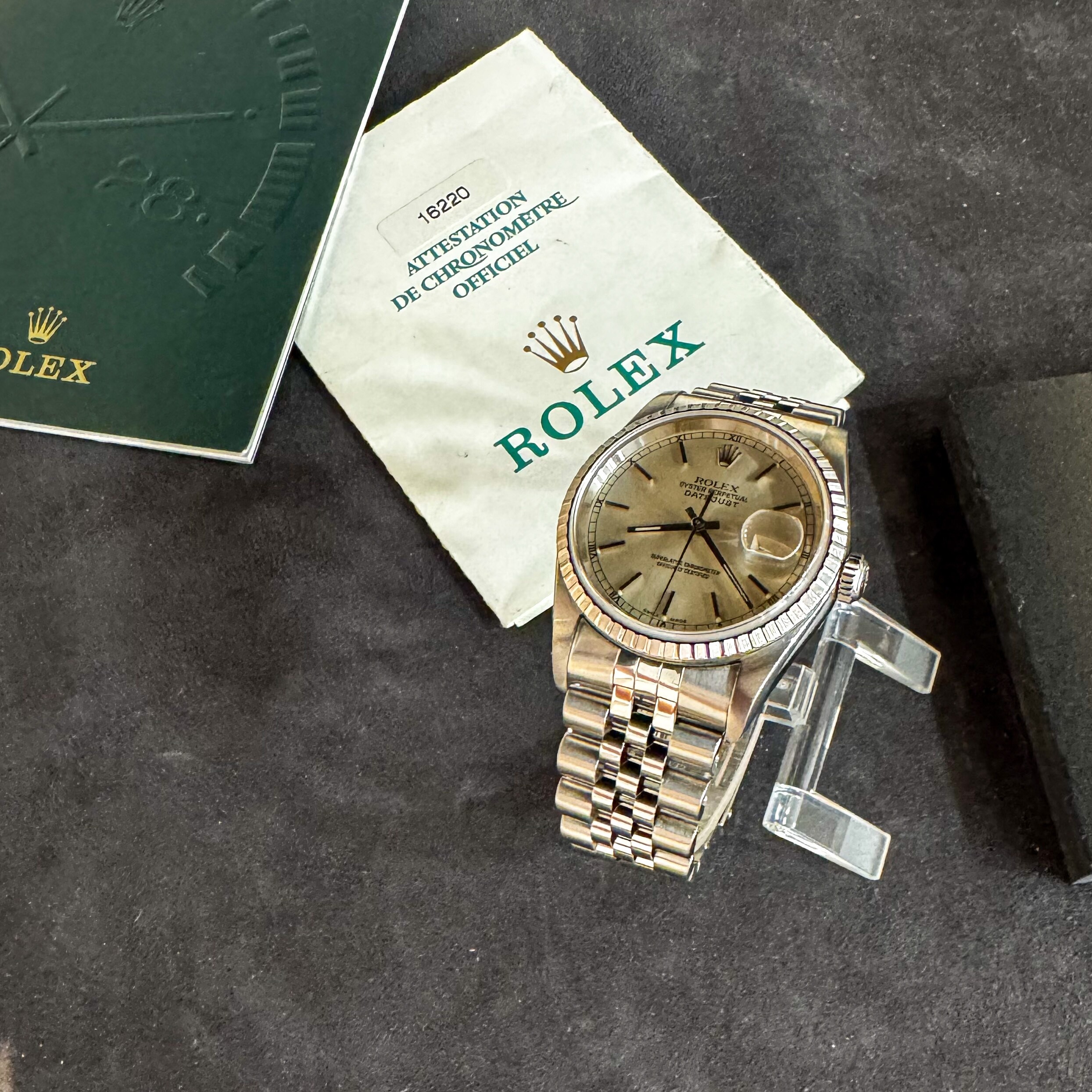 Montre Rolex Datejust 36 16220. vue 10