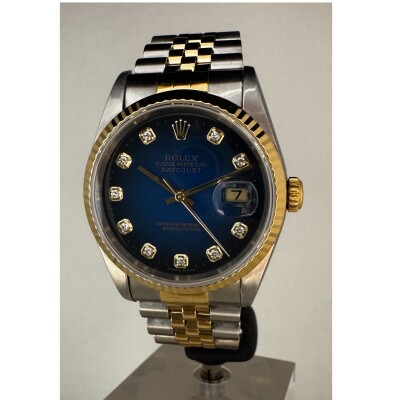 Montre Rolex Datejust 36 16233 Vignette Blue.