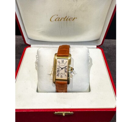 Montre Cartier Tank Américaine Auto 1725.