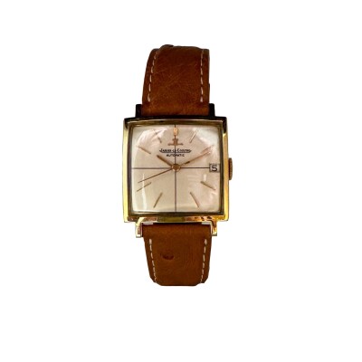 Montre Jaeger LeCoultre Square Or jaune.