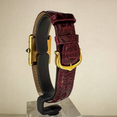 Montre Cartier Tank Must Trinity Vermeil PM.