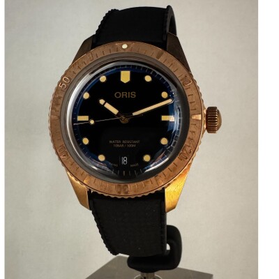 Montre Oris Divers Sixty Five Date Bronze.
