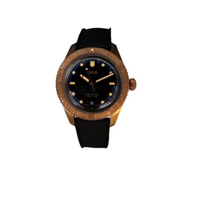 Montre Oris Divers Sixty Five Date Bronze.