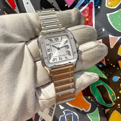 Montre Cartier Santos de Cartier Petit modèle WSSA0082.