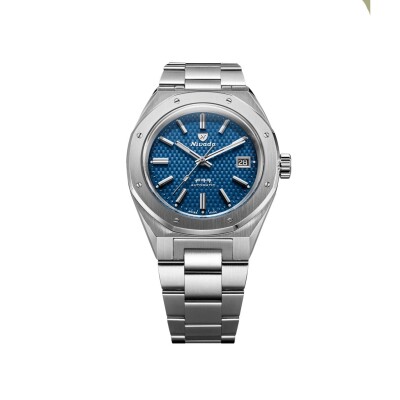 Montre Nivada Grenchen F77 Blue 41 mm.