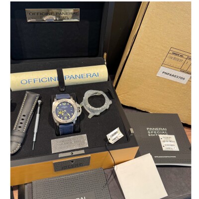 Montre Panerai Submersible GMT PAM00719 Pole to Pole Mike Horn ltd Ed.