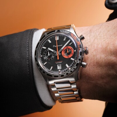 Montre Depancel Allure Chronographe Black Tangerine Ltd Edition.