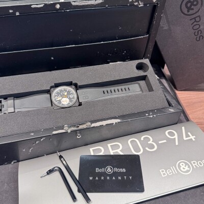 Montre Bell & Ross BR03-94 Chronographe.