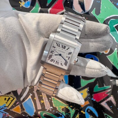 Montre Tank Française Grand modèle WSTA0067.