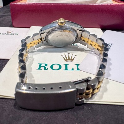 Montre Rolex Lady Date Or/acier 69173.