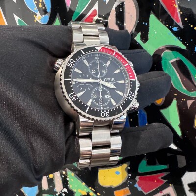 Montre Oris TT1 Titan Chronographe 7599.