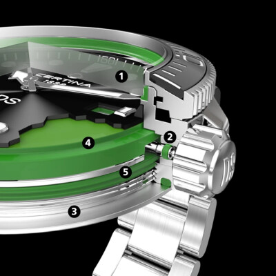 Montre Certina DS Action 38 Titane C048.807.44.081.00