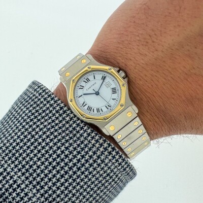 Montre Cartier Santos Octagon 2966