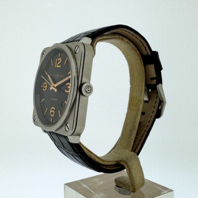 Montre Bell & Ross Aviation BRS 92 golden heritage