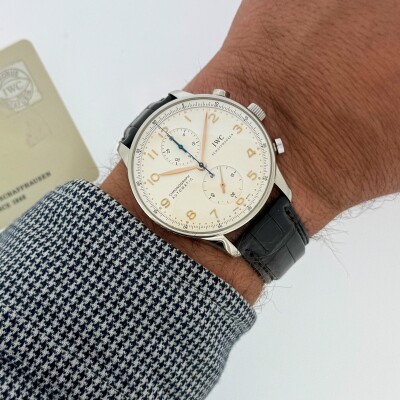 Montre IWC Schaffhausen Portugieser Chronographe IW3714.