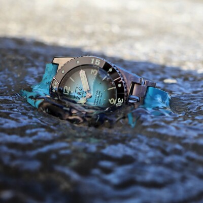 Montre ZRC 1904 Grands Fonds Titane Record du Monde.