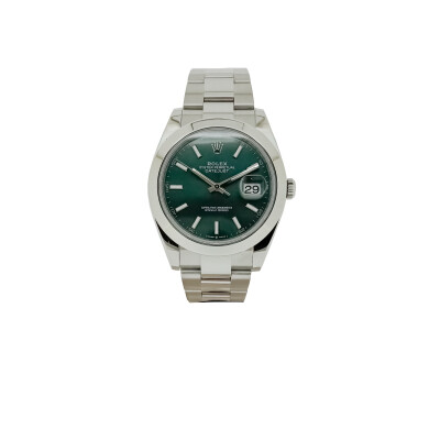 Montre Rolex Datejust 41 Mint Green 126300.