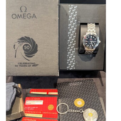 Montre Omega Seamaster 300m 007 50Th Anniversaire.