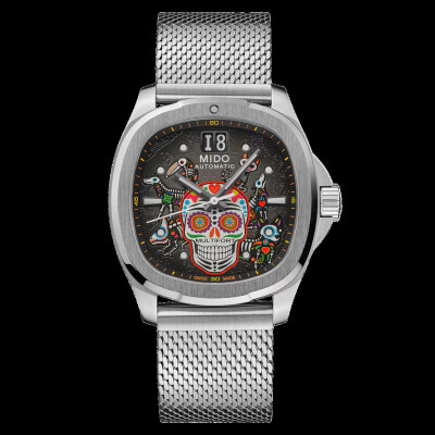 Montre Mido Multifort TV Big Date Alebrijes "Celebración de los muertos"