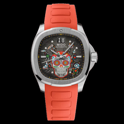 Montre Mido Multifort TV Big Date Alebrijes "Celebración de los muertos"