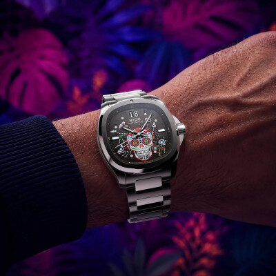 Montre Mido Multifort TV Big Date Alebrijes "Celebración de los muertos"