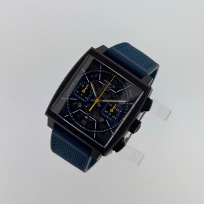 Montre TAG Heuer Monaco Chronograph Dark Blue Skeleton Automatic 39mm