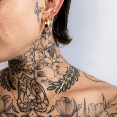 Boucles d'oreilles Pomellato Iconica en or rose