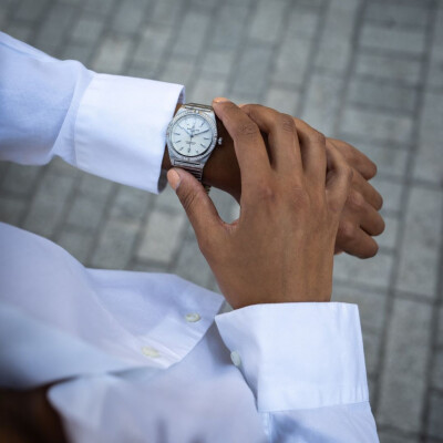 Montre Breitling Chronomat Automatic 36 Acier & Diamants