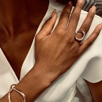 Bague Pomellato Fantina en or rose et diamants