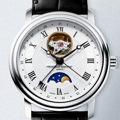 Montre Frédérique Constant Classics Heart Beat Moonphase Date
