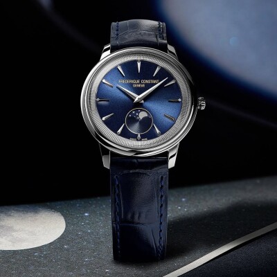 Montre Frédérique Constant Classics Quartz Moneta Moonphase