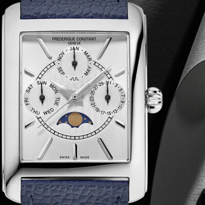 Montre Frédérique Constant Classics Carrée Calendar Moonphase