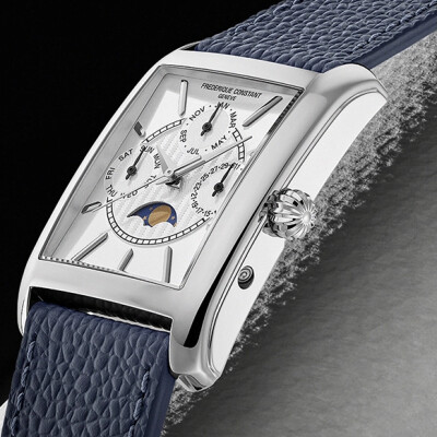 Montre Frédérique Constant Classics Carrée Calendar Moonphase