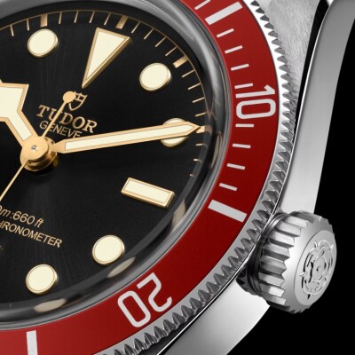 Montre TUDOR Black Bay boîtier en acier, 41 mm, bracelet en acier