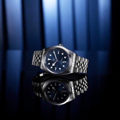 Montre TUDOR Black Bay 41 boîtier en acier, 41 mm, bracelet en acier