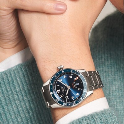 Montre Longines Spirit  Zulu Time L3.812.4.93.6