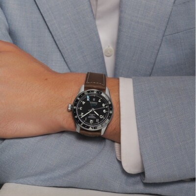 Montre Longines Spirit  Zulu Time L3.812.4.53.2