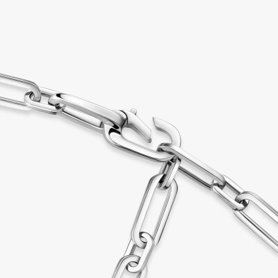 Collier choker Messika Move Link Multi en or blanc et diamants