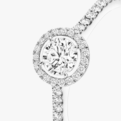 Bague Messika Joy en or blanc et diamants 0.40ct