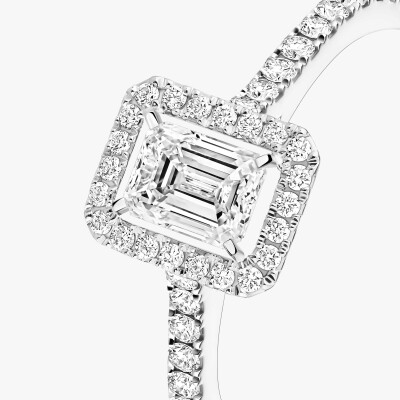 Bague Messika Joy en or blanc et diamants 0.40ct