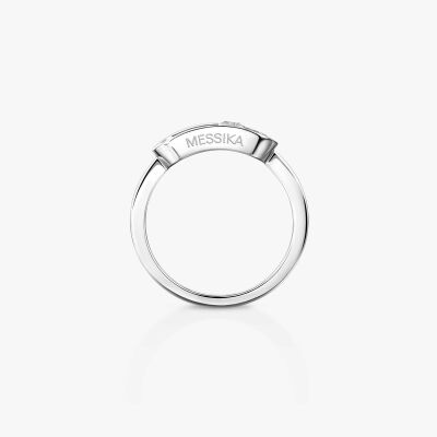 Bague Messika Move Uno en or blanc et diamant