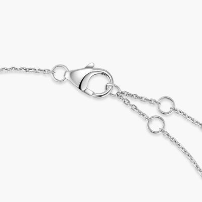 Bracelet Messika Care(s) en or blanc et diamants