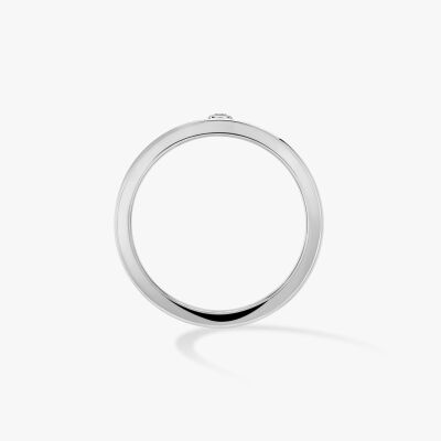 Bague Messika Move Titanium PM en titane et diamant