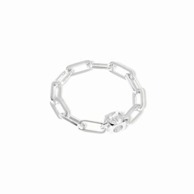 Bague dinh van Le Cube Diamant en or blanc et diamant